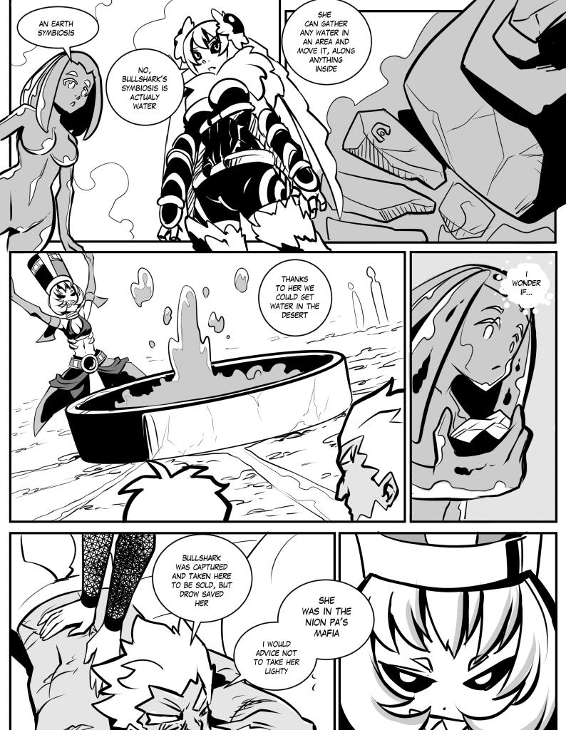 Monster girls on tour - Episode 594, Page 1: Page 594